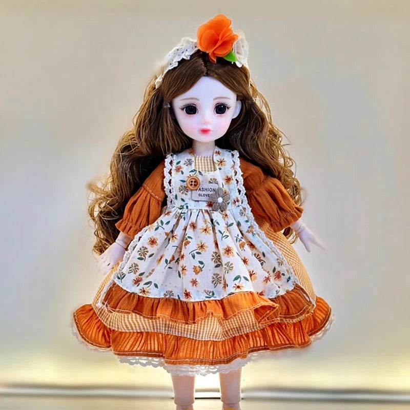 Dolls For Girls Ball Jointed Doll Toys Bjd 30cm Blue Eyes - ToylandEU