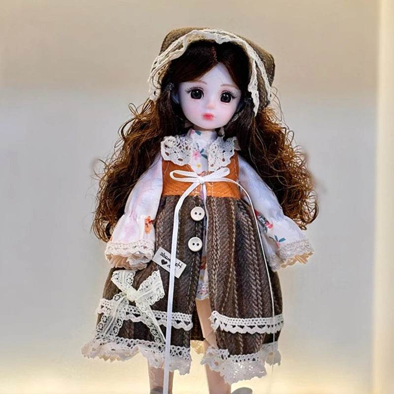Dolls For Girls Ball Jointed Doll Toys Bjd 30cm Blue Eyes - ToylandEU