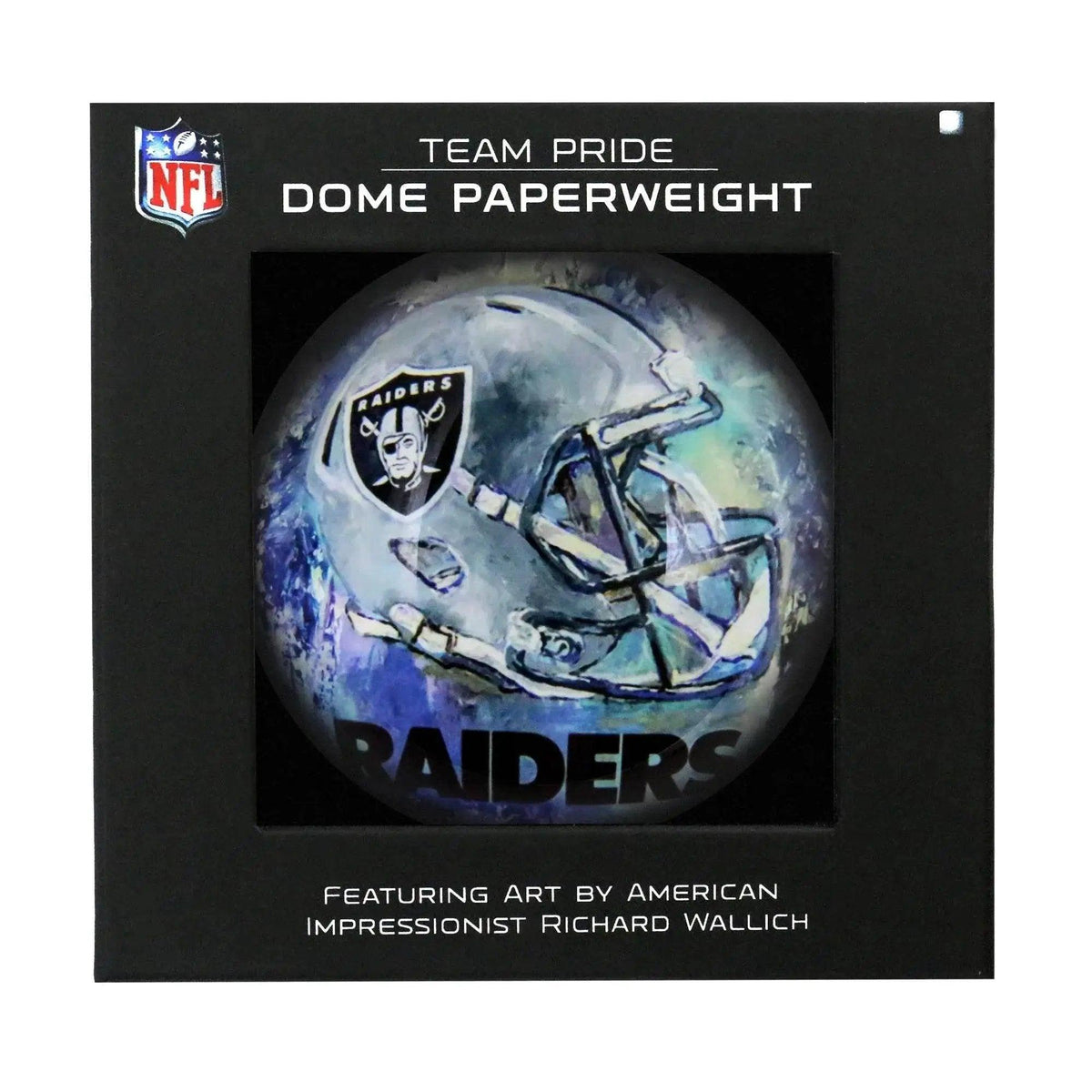  Las Vegas Raiders Domed Glass Paperweight For Desk Use -  ToylandEU™