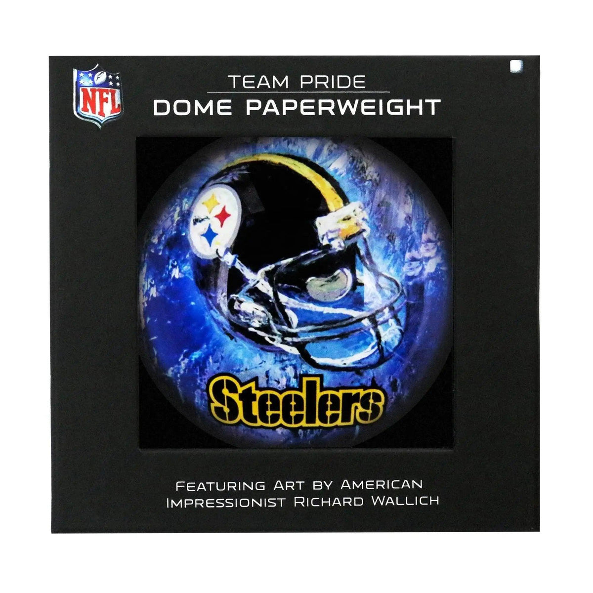  Pittsburgh Steelers Domed Glass Paperweight Licensed -  ToylandEU™