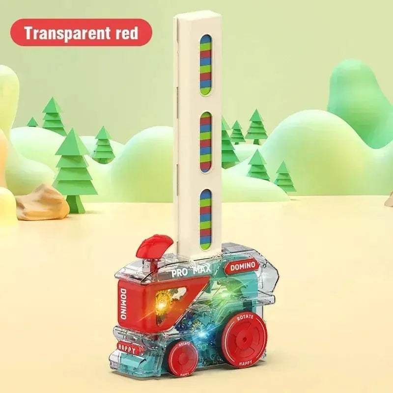  Domino Train Puzzle Toy With Lights And Sounds -  ToylandEU™