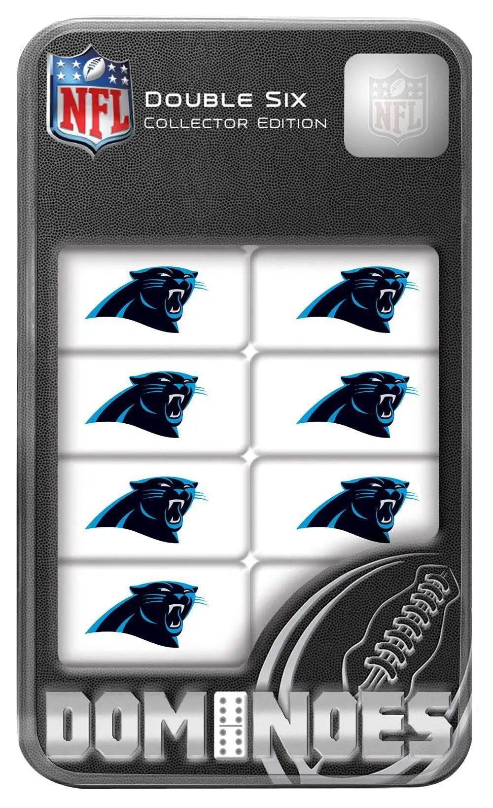 Carolina Panthers Dominoes Set With Team Logo In Tin Box -  ToylandEU™