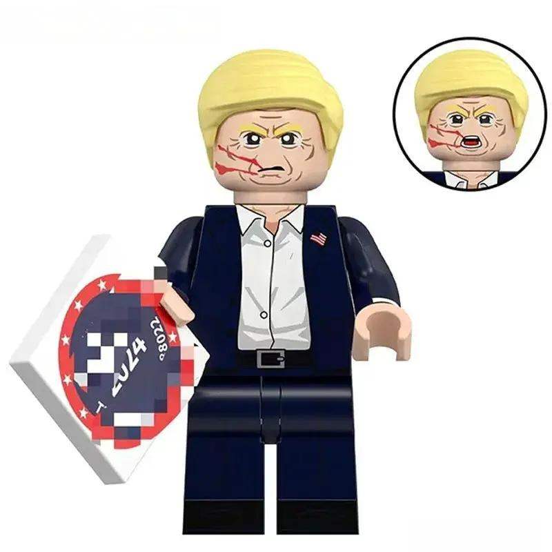 Donald Trump Assassination Attempt Best Lego Minifigures custom toys NEW - Minifigure Toys