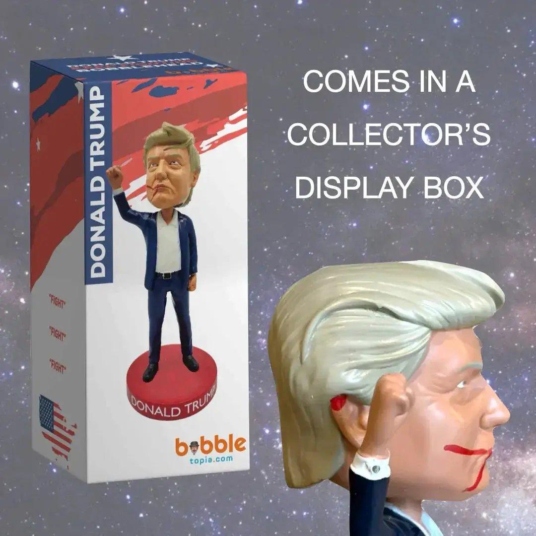  Donald Trump Bobblehead Keep Fighting Limited Edition -  ToylandEU™
