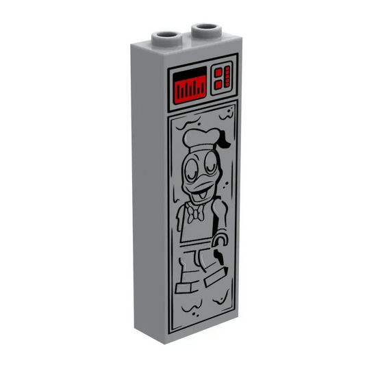  LEGO Authentic Custom Printed 1x2x5 Brick For Builders -  ToylandEU™