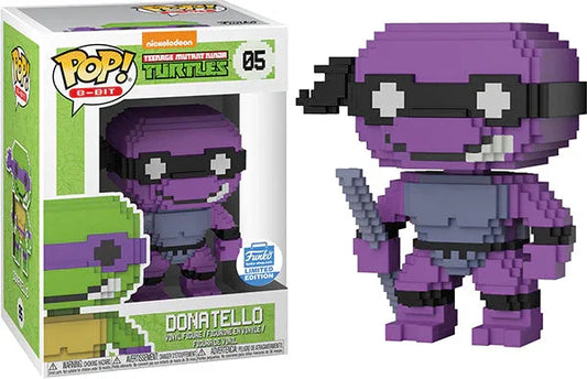 Donatello Funko Pop Neon 8-Bit TMNT Shop Exclusive - ToylandEU