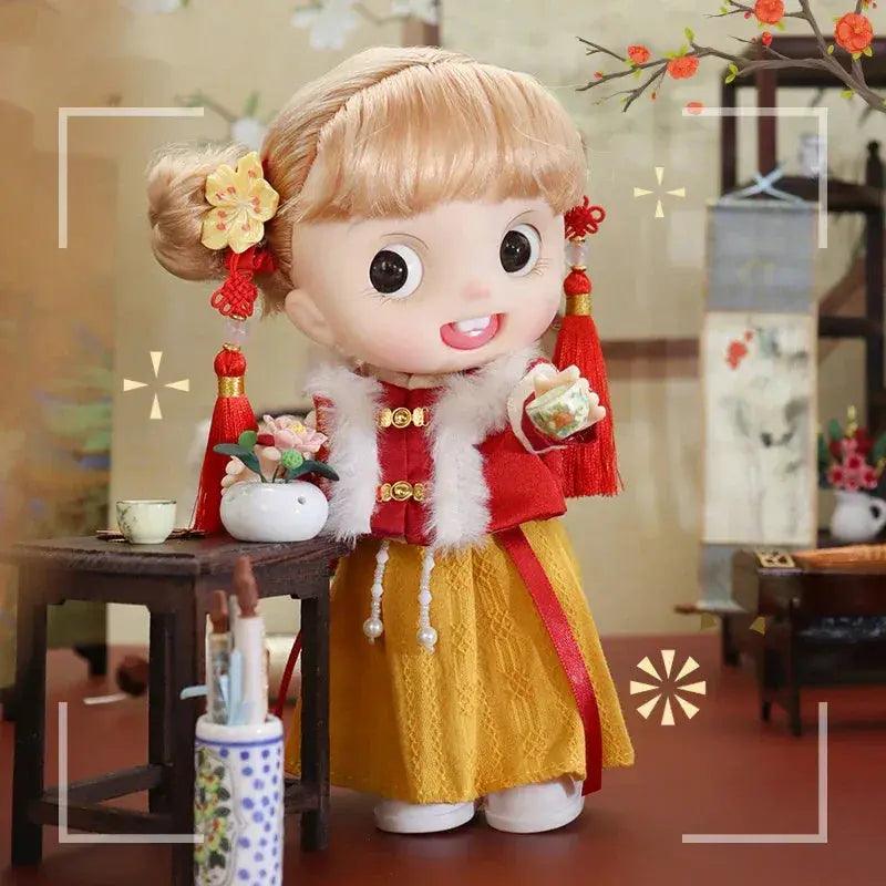  Dopamine Series Baby Doll Thick Curly Hair Ideal Gift -  ToylandEU™
