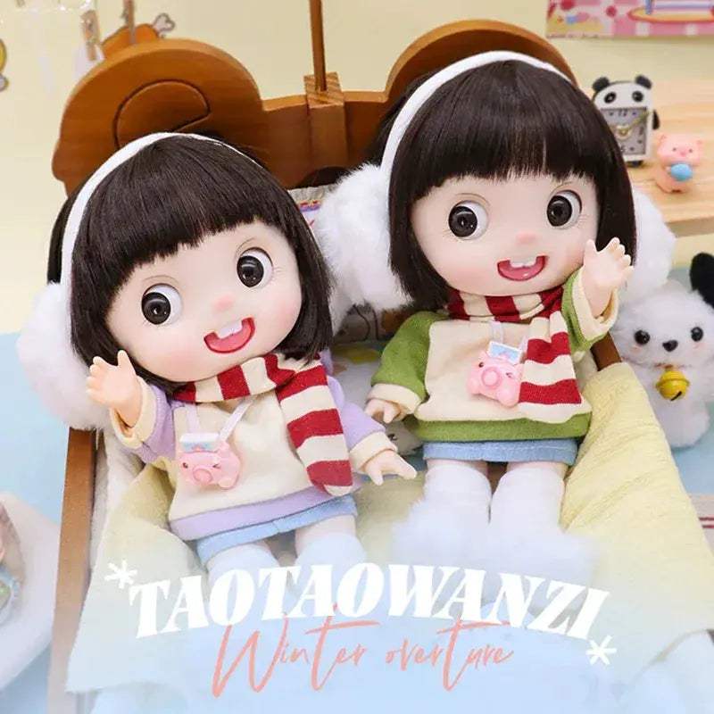 Dopamine Series Baby Doll With Thick Curly Hair Ideal Gift - ToylandEU
