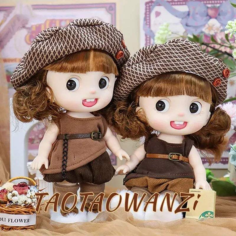 Dopamine Series Baby Doll With Thick Curly Hair Ideal Gift - ToylandEU