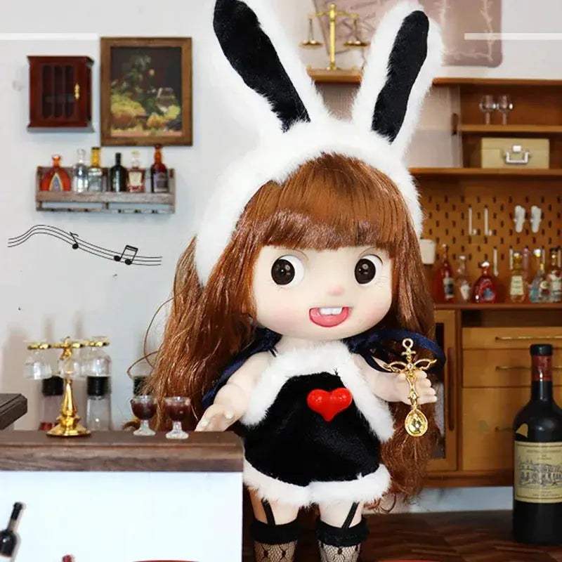Dopamine Series Baby Doll With Thick Curly Hair Ideal Gift - ToylandEU