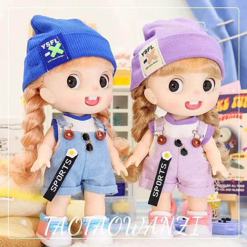Dopamine Series Baby Doll With Thick Curly Hair Ideal Gift - ToylandEU