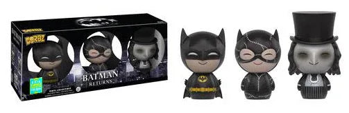 Dorbz Batman/Catwoman/Penguin (Batman Returns) 3-Pack - 2016 Summer Convention Exclusive **Sticker Peeling** - ToylandEU