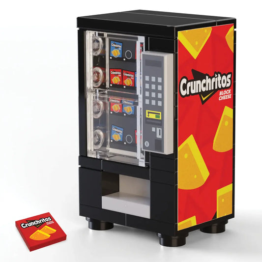 Crunchitos Snack Minifig Vending Machine | Brick Build | B3 Customs