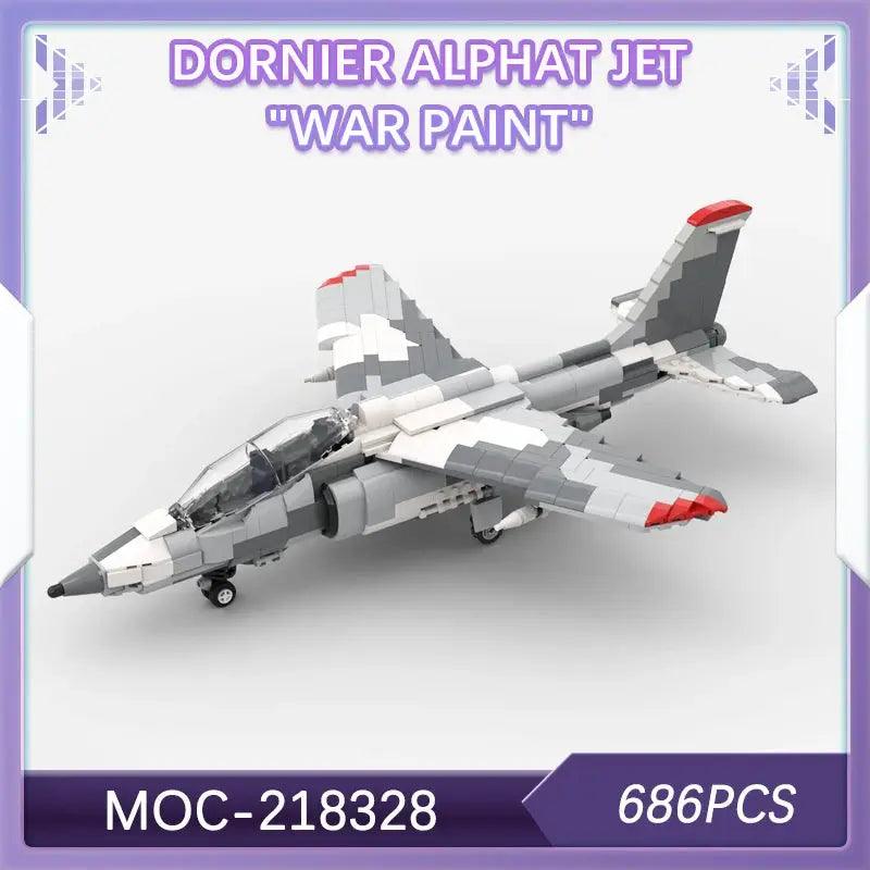  Dornier Alpha Jet War Paint Building Blocks Kit Deluxe -  ToylandEU™