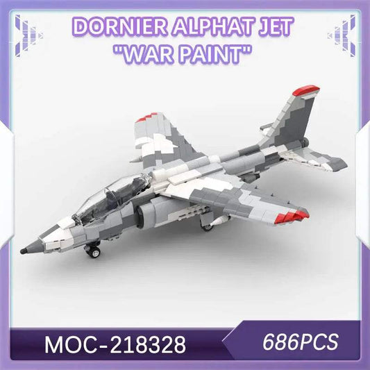  Dornier Alpha Jet War Paint Building Blocks Kit Deluxe -  ToylandEU™