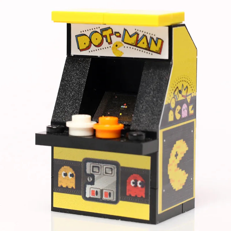 Dot-Man Arcade Machine made using LEGO parts - B3 Customs - ToylandEU