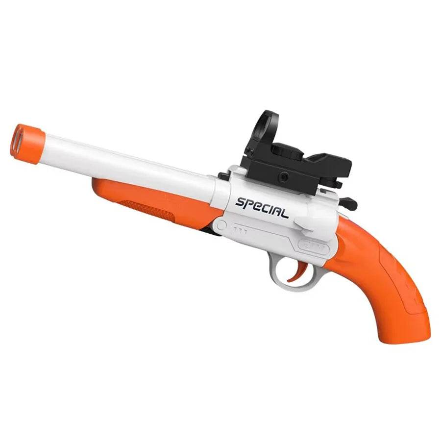 Double Barreled S686 Manual Soft Bullet Toy Gun Foam Dart Blaster Plastic Safe Shooting Model for Kids and Boys Games - ToylandEU