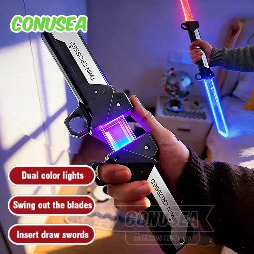 Double Bladed Lightsaber Toy For Cosplay Adventures For Kids - ToylandEU