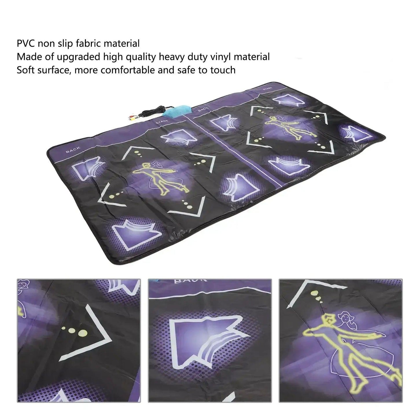  Double Dance Mat Non Slip For Kids And Adults Memory Card -  ToylandEU™