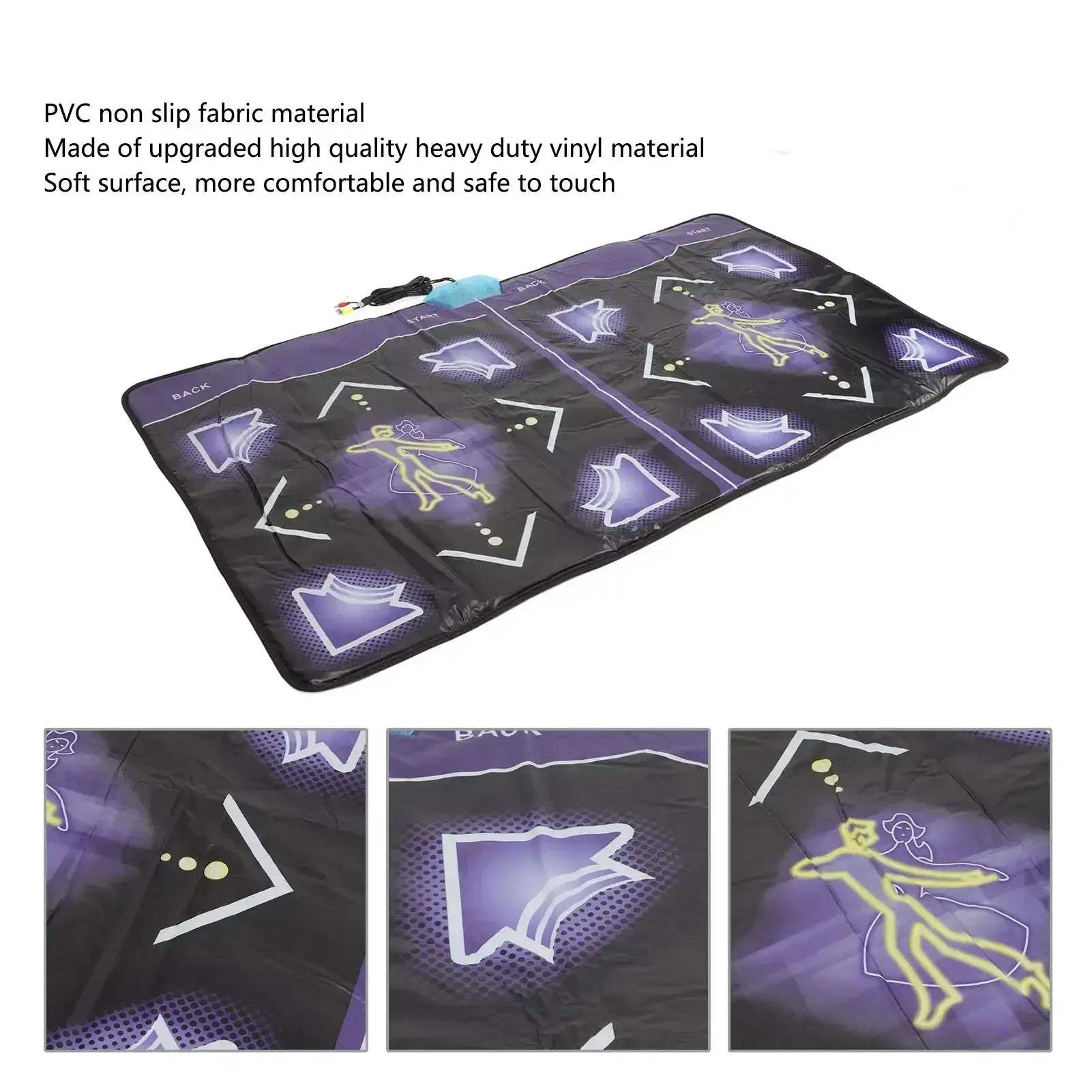 Double Dance Mat With Non Slip For Kids And Adults - ToylandEU