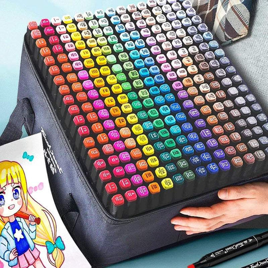 Double Headed Art Markers | 80 Color Set | Toylandeu™
