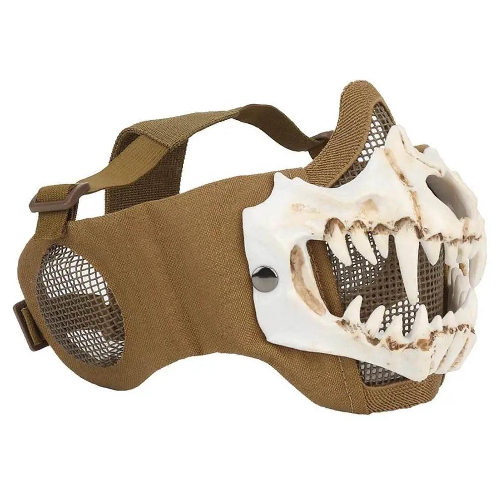  Double Layer Skeleton Mask Half Face Cover Toyland EU -  ToylandEU™