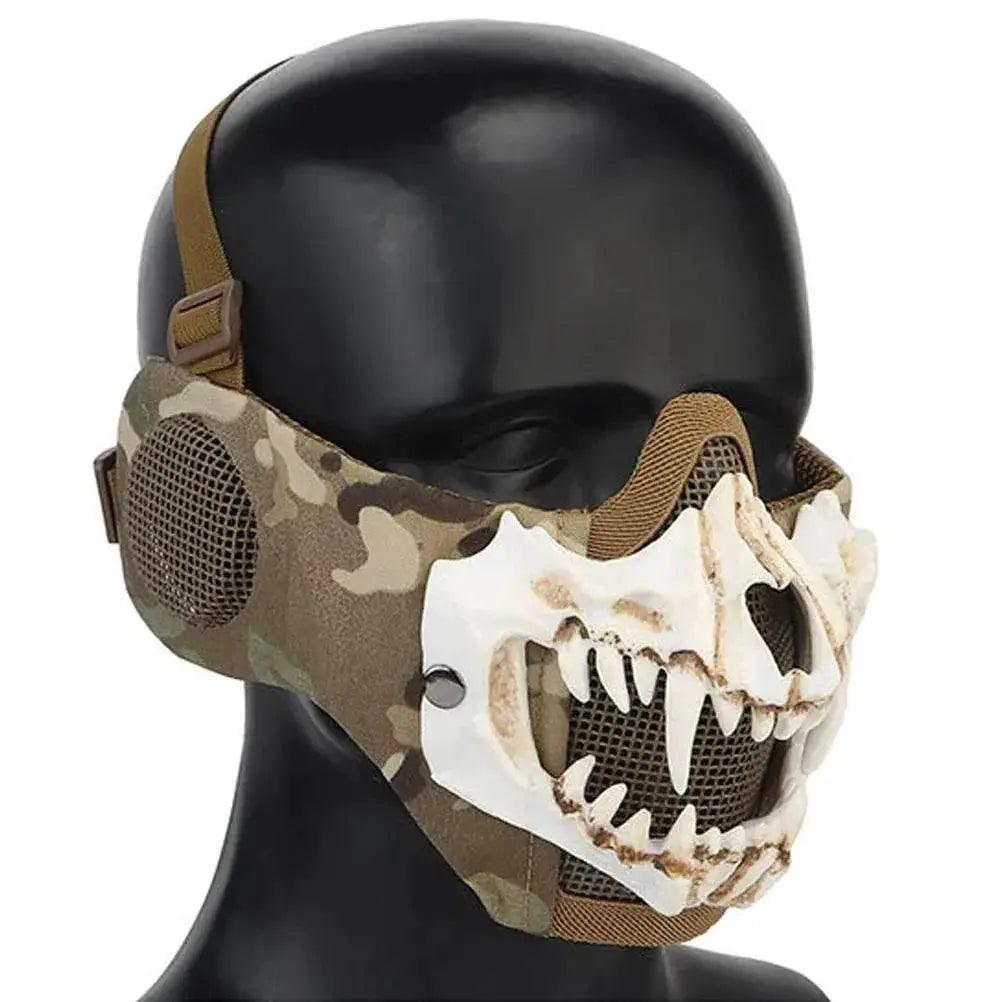  Double Layer Skeleton Mask Half Face Cover Toyland EU -  ToylandEU™