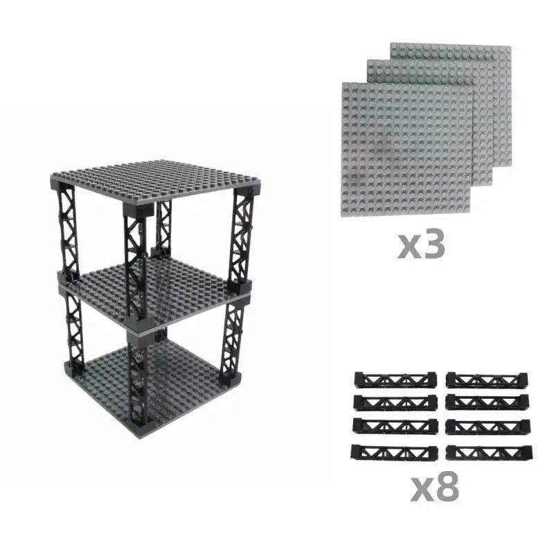  Double Side Baseplates Durable 3pcs BuildingBlocks Toys -  ToylandEU™
