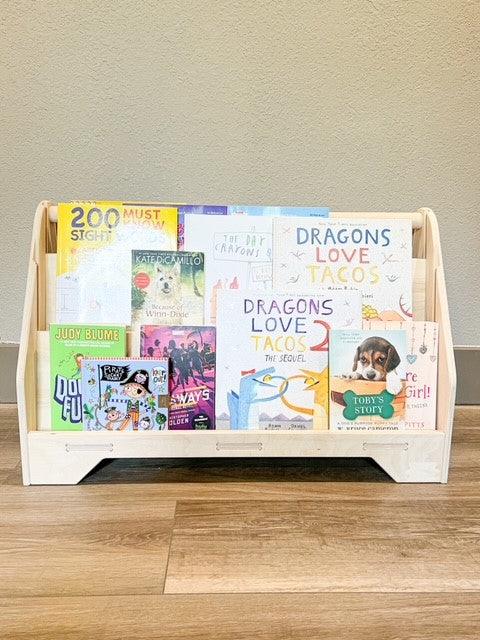 Double Sided Bookshelf | Baltic Birch Ply | Toylandeu™