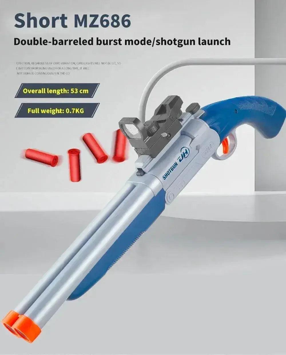  Double-Tube Spray Toy Gun Shell Soft Bullet Outdoor 2025 -  ToylandEU™