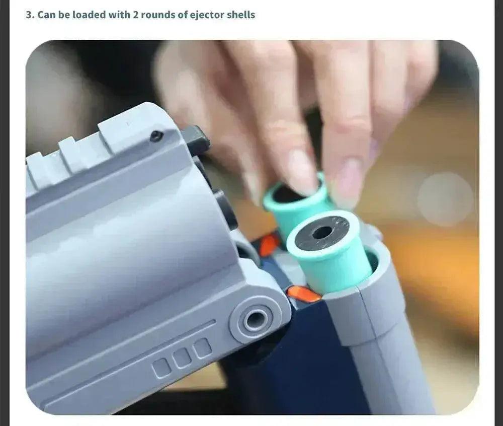  Double-Tube Spray Toy Gun Shell Soft Bullet Outdoor 2025 -  ToylandEU™