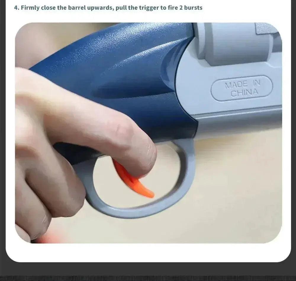  Double-Tube Spray Toy Gun Shell Soft Bullet Outdoor 2025 -  ToylandEU™