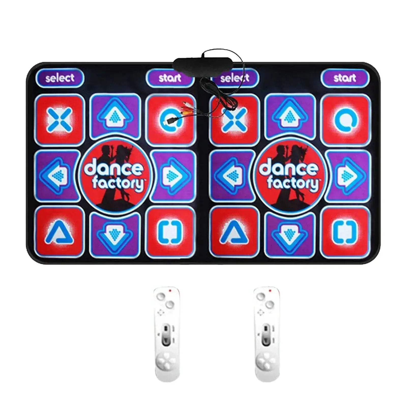Double User Wired Dance Mat For Family Gaming And Fun - ToylandEU