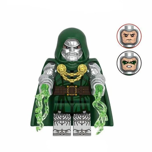 Dr Doom Figure - Custom Made For Collectors, ABS Plastic Construction, Detailed Sculpt - ToylandEU