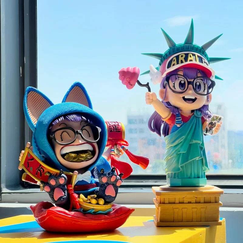 Dr. Slump Anime Arale Wealth God Figurine Doll - ToylandEU