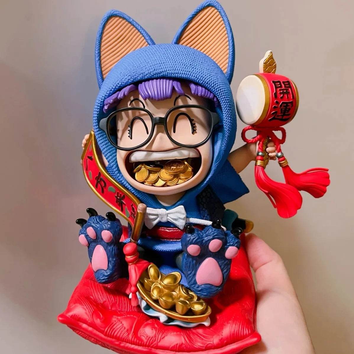 Dr. Slump Anime Arale Wealth God Figurine Doll - ToylandEU