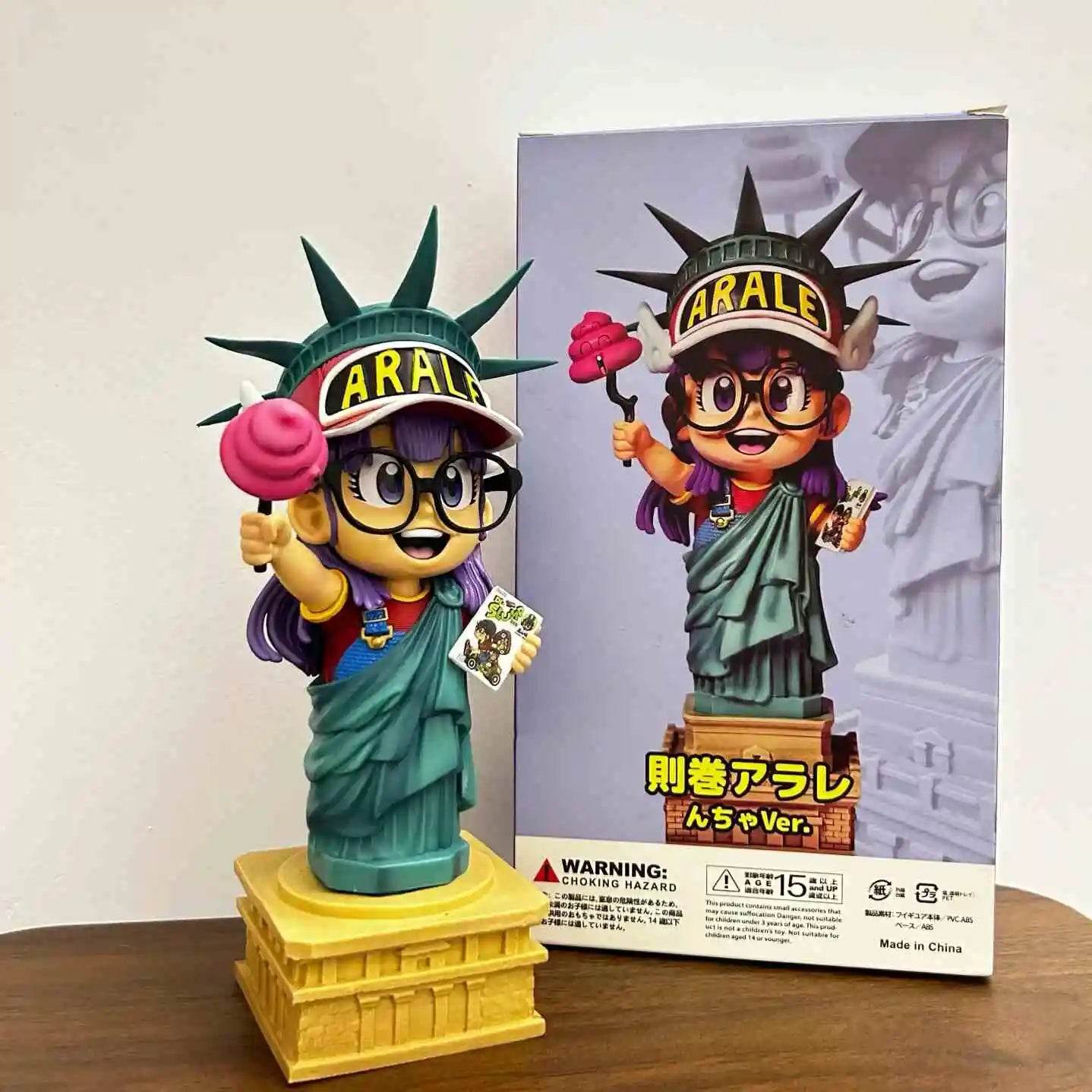 Dr. Slump Anime Arale Wealth God Figurine Doll - ToylandEU