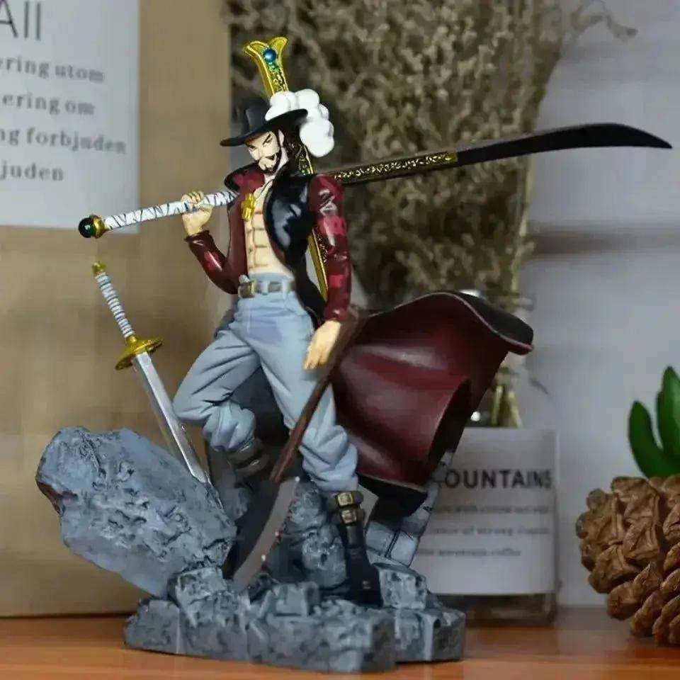 Dracule Mihawk One Piece Figure 15cm Dynamic Pose Display - ToylandEU