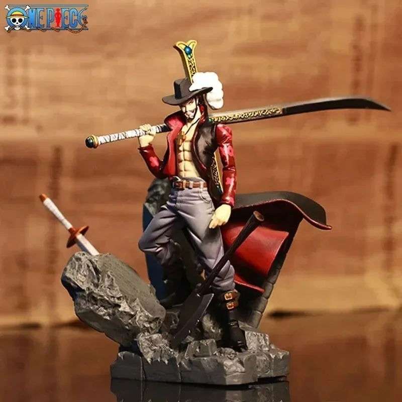  Dracule Mihawk One Piece Figure Dynamic Pose 15cm 