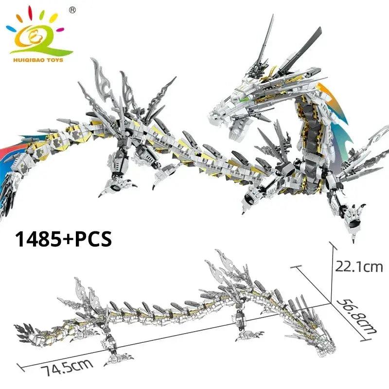  Dragon 1485 Piece Building Blocks Set Lego Compatible -  ToylandEU™
