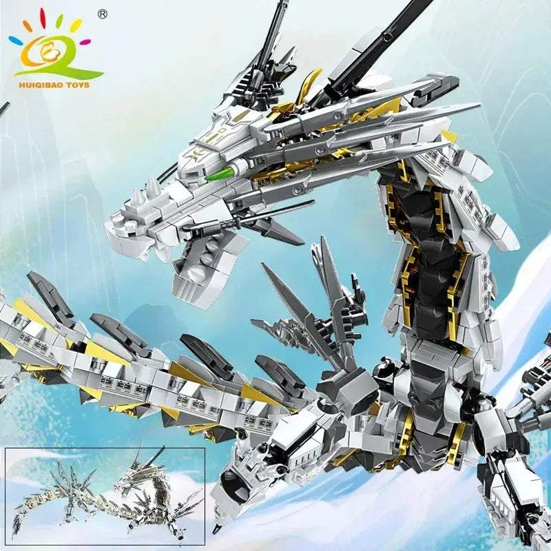 Dragon 1485 Piece Building Blocks Set Lego Compatible Educational Toy - ToylandEU