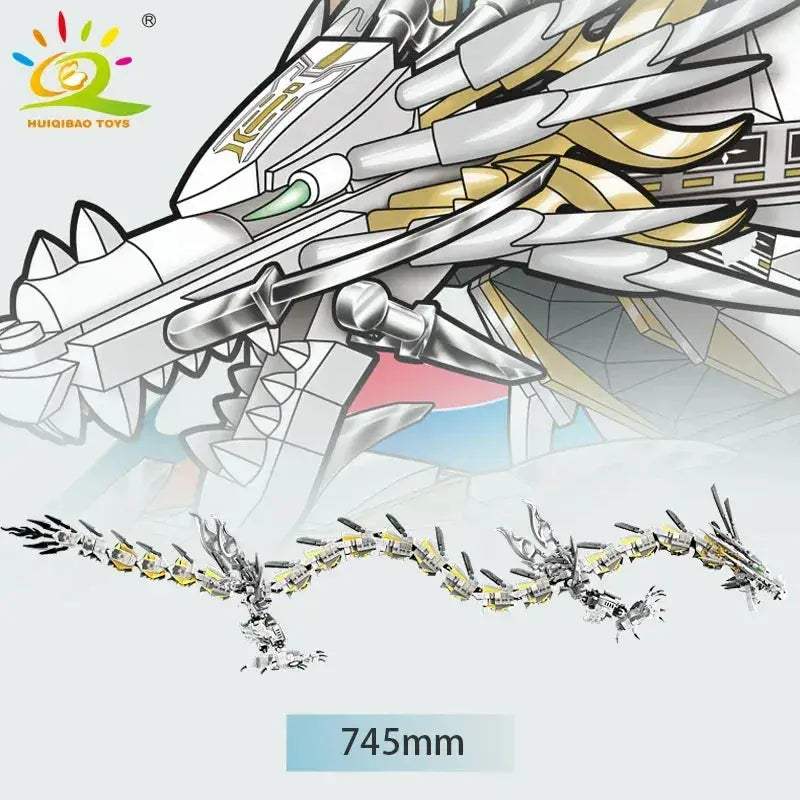 Dragon 1485 Piece Building Blocks Set Lego Compatible Educational Toy - ToylandEU