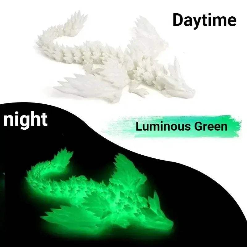 Dragon 3D Printed Movable Wings Articulated Fidget Toy For Desk - ToylandEU