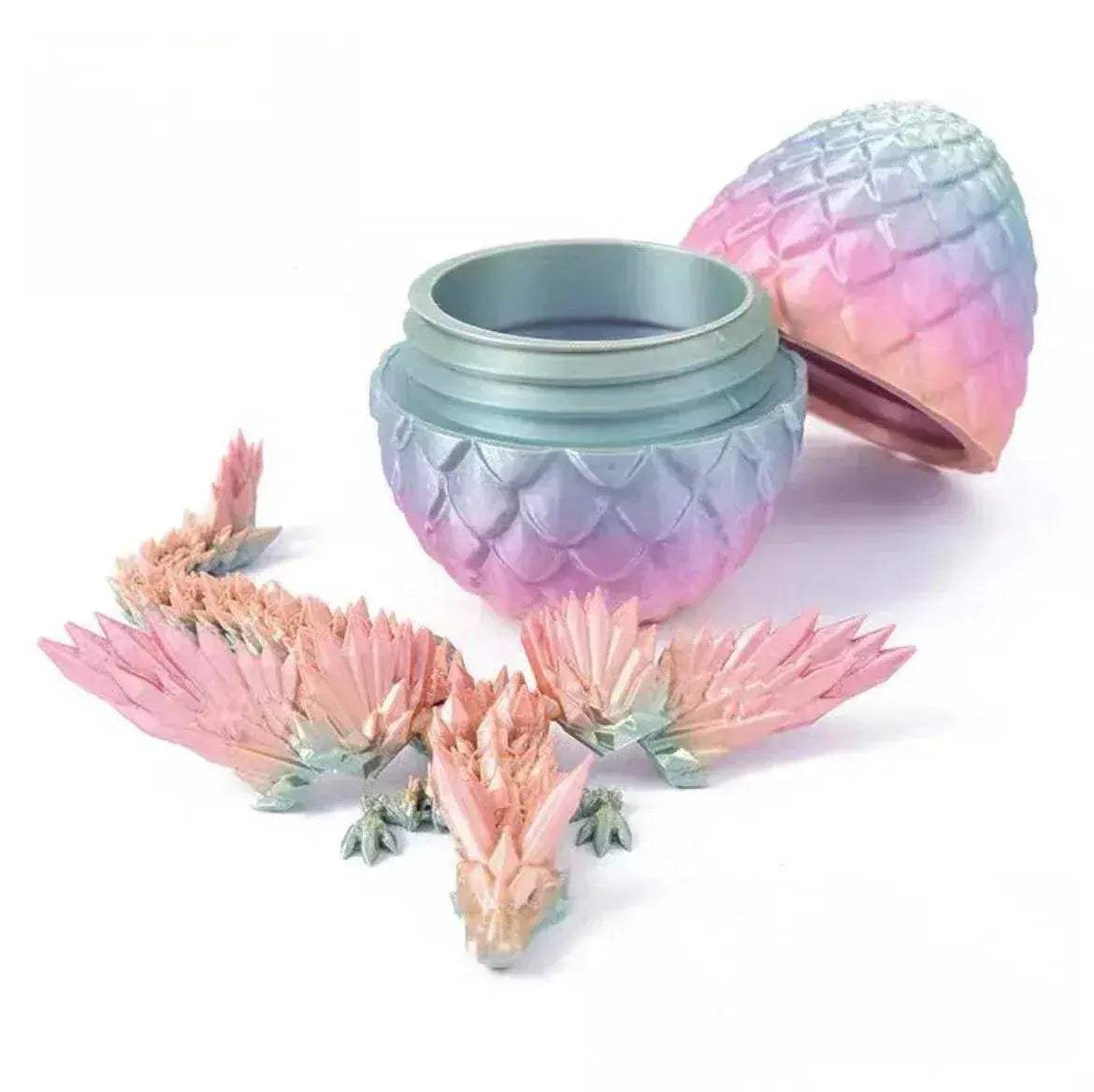 Dragon 3D Printed Movable Wings Articulated Fidget Toy For Desk - ToylandEU