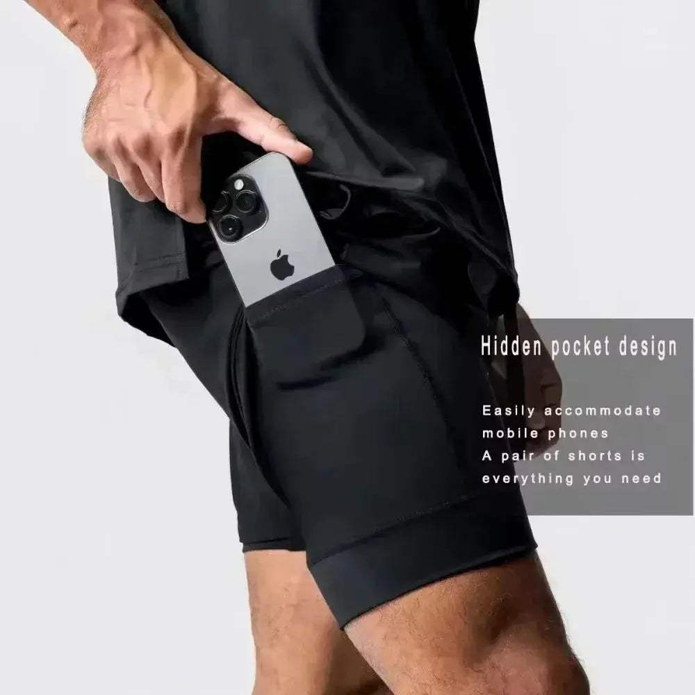Dragon Ball 2in1 Double Layer Shorts For Men Anime - ToylandEU