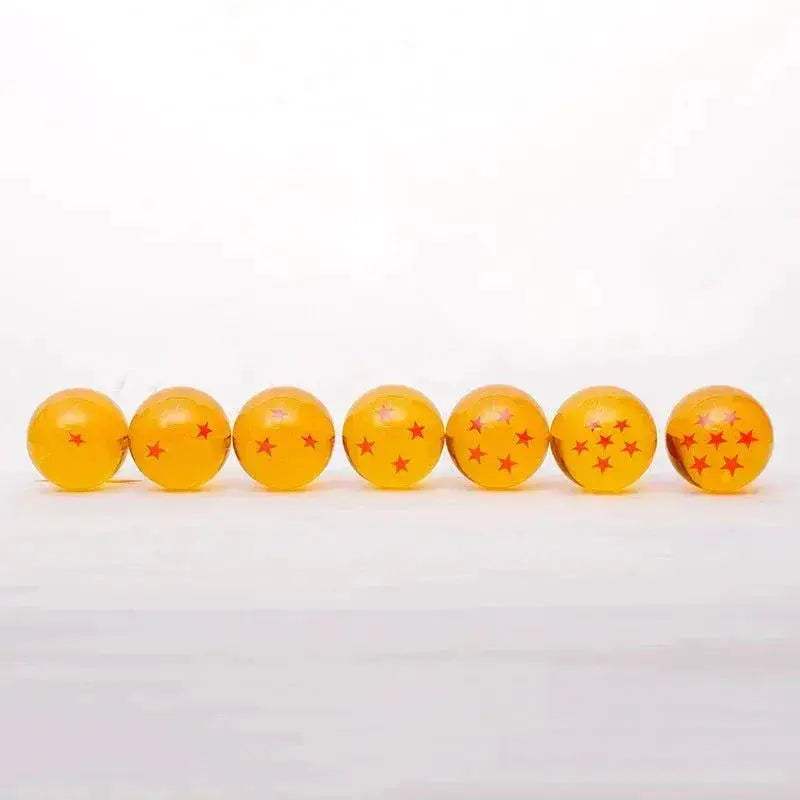 Dragon Ball 7 Pcs Set Crystal Balls Action Figure Toys Summon Shenron Wishing Balls 3.5 CM - ToylandEU