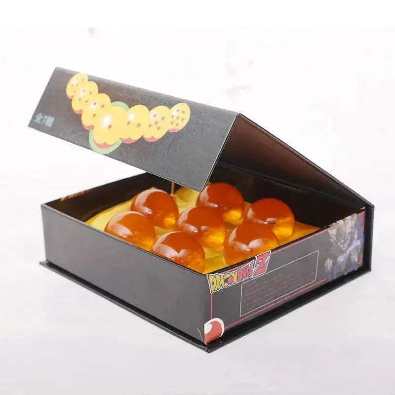 Dragon Ball 7 Pcs Set Crystal Balls Action Figure Toys Summon Shenron Wishing Balls 3.5 CM - ToylandEU