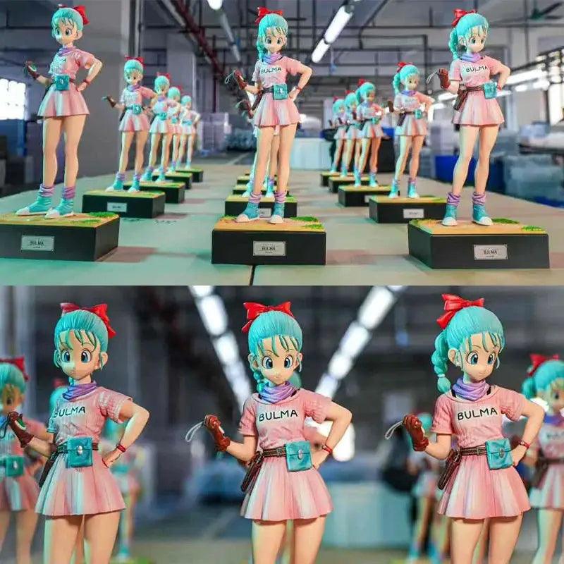  Dragon Ball Action Figure Bulma PVC Statue 30cm Collectible -  ToylandEU™