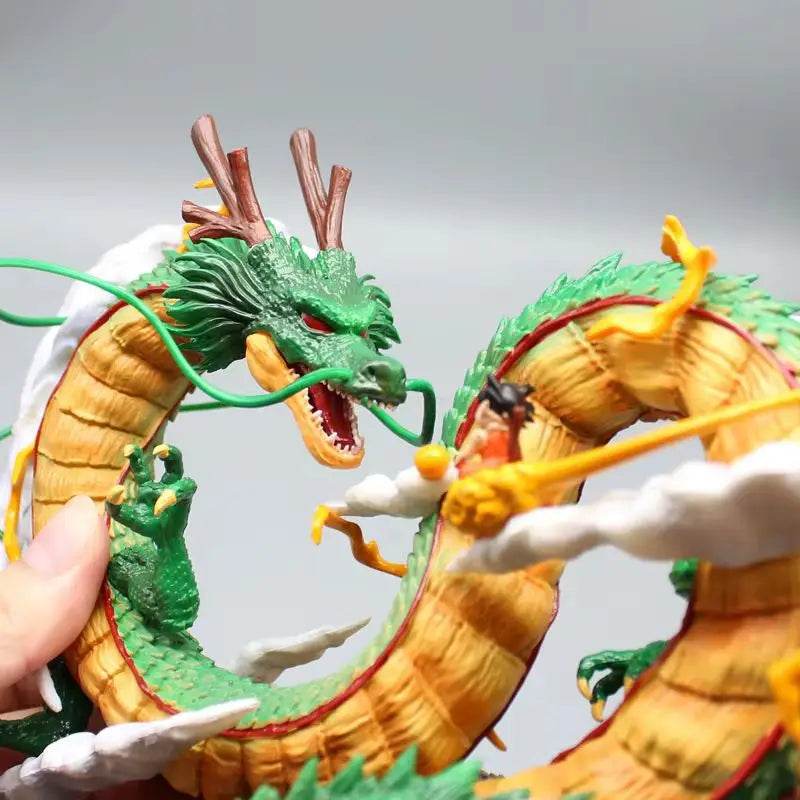 Dragon Ball Anime Figure 22cm Shenron Goku PVC Statue - ToylandEU