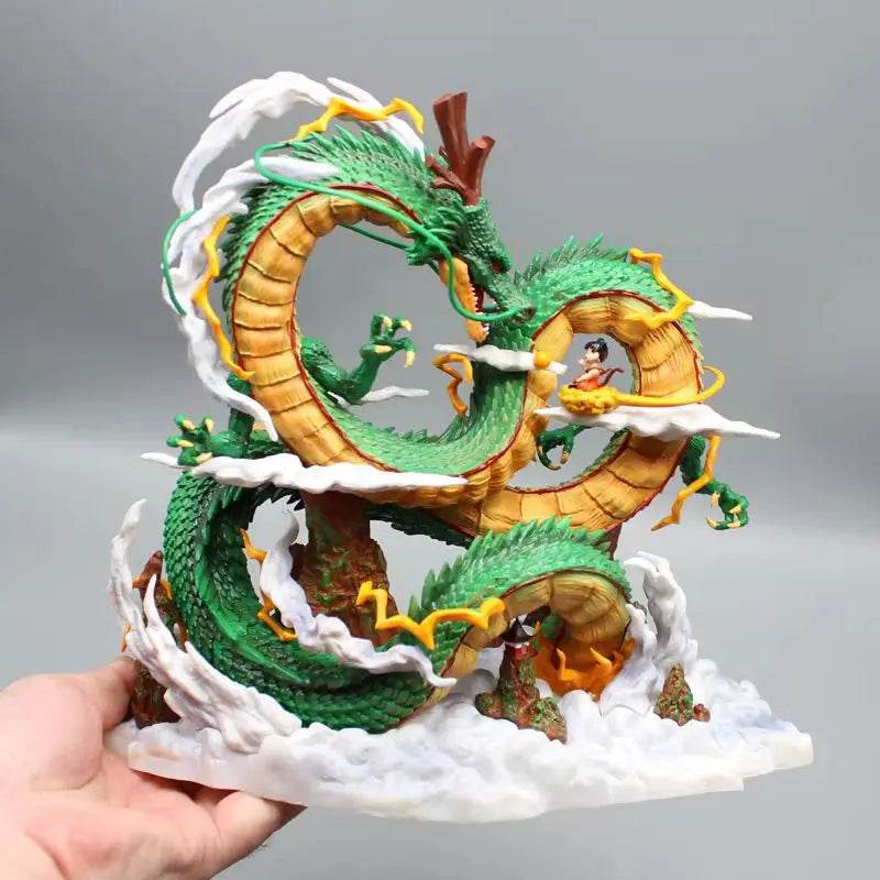 Dragon Ball Anime Figure 22cm Shenron Goku PVC Statue - ToylandEU